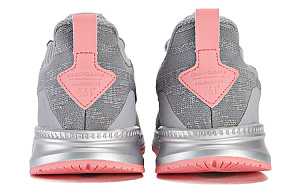 361° Q Rebound Technology Cushioning Low Top Running Shoes Women's Gray Pink 2 2985842