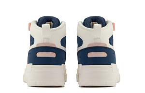 361° Slip Resistant, Abrasion Resistant, Thermal Mid Top Casual Shoes Women's Feather White Industrial Blue 3 2985855