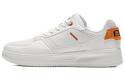 361° Skateboard Shoes Men Low-Top White/Orange