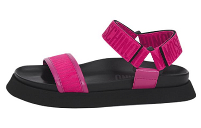 MOSCHINO Strap Sandals Women's Rose Red