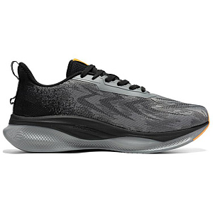 361° Anti-Slip Wear-Resistant Low-Top Running Shoes Men's Black Orange 1 2985911