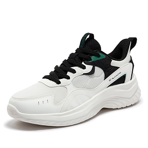 361° Slip Resistant Impact Resistant Low Top Running Shoes Men's Feather White 1 2985913
