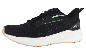 361° Cushioning Anti-Slip And Wear-Resistant Low-Top Running Shoes Women's Black White 1 2985931