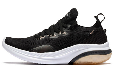 361° NFO Cushioning Low Top Running Shoes Women's Black White