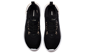 361° NFO Cushioning Low Top Running Shoes Women's Black White 1 2985961