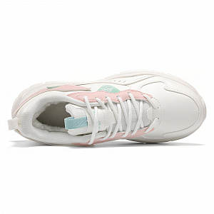 361° Cushioning Anti-Slip And Wear-Resistant Low-Top Casual Shoes Women's White Pink 1 2985989
