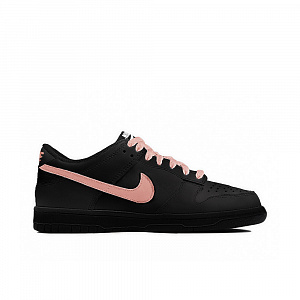Nike Dunk Dark Night Rose, Amber Abrasion Resistant Low Top Skateboard Shoes GS Black Pink 1 2986013