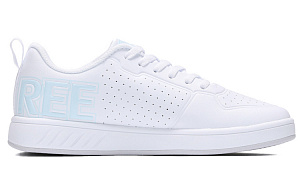 361° Breathable Low Top Skateboard Shoes Women's White Blue 1 2986055
