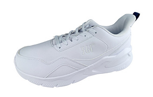 361° Wear resistant, Non slip And Breathable Low Top Running Shoes Men's White 2 2986089