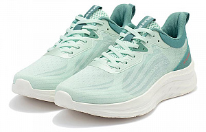 361° Cushioning Anti-Slip And Wear-Resistant Low-Top Running Shoes Men's Green White 1 2986101