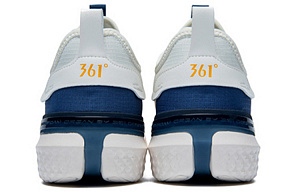 361° Cushioning Lightweight Slip-Resistant Low-Top Sports Casual Shoes Men's White Blue 2 2986111