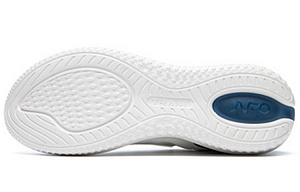 361° Cushioning Lightweight Slip-Resistant Low-Top Sports Casual Shoes Men's White Blue 3 2986112