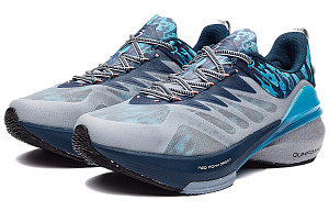 361° Cushioned Slip-Resistant Low-Top Running Shoes Men's Blue 2 2986147