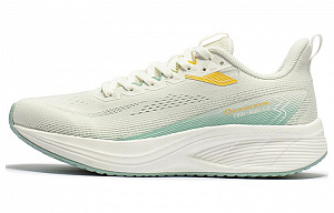361° Cushioning Lightweight Low-Top Running Shoes Women's Beige Green