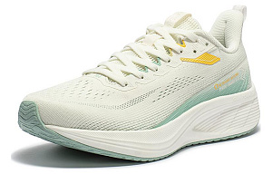 361° Cushioning Lightweight Low-Top Running Shoes Women's Beige Green 1 2986158