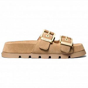 MICHAEL KORS Slide Slippers Women's Brown 1 2986166