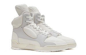 EQLZ EQUALIZER 1980 High Top Vintage Basketball Shoes Unisex White Coral 2 2986172