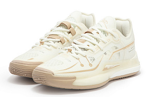 361° DVD SE Steamed Buns Cushioning Anti-Slip Wear-Resistant Breathability Low-Top Basketball Shoes Men's Feather White 2 2986188