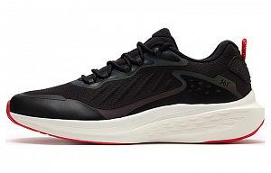 361° Rain Screen Cushioning Anti-Slip And Wear-Resistant Low-Top Running Shoes Men's Black Red