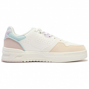 361° Slip-Resistant Cushioning Wear-Resistant Low-Top Skateboard Shoes Women's White Pink 1 2986261