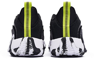 361° Slip Resistant, Abrasion Resistant, Lightweight Low Top Performance Basketball Shoes Men's Obsidian Black 3 2986540