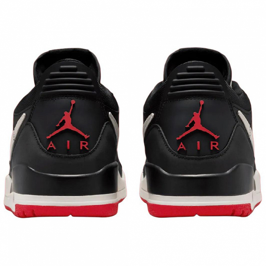 JORDAN Legacy 312 Low Black Sail University Red