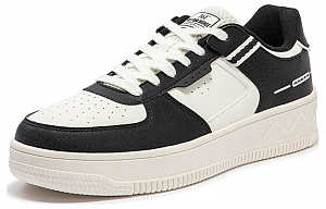 361° Durable Breathable Low-Top Skateboard Shoes Men's Black White 1 2986563