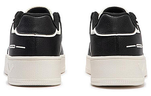 361° Durable Breathable Low-Top Skateboard Shoes Men's Black White 3 2986565