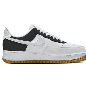 Nike Air Force 1 Cushioned Wear-Resistant Slip-Resistant Low-Top Skateboard Shoes Unisex White Black 1 2986836