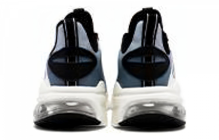 361° Cushioned Wear-Resistant Lightweight Low-Top Running Shoes Men's White Black