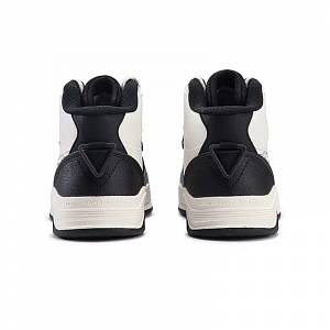 361° Type Burning Series Skateboard Shoes Men High-Top White Black 3 2986879