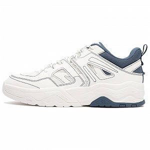361° Durable Breathable Low-Top Skateboard Shoes Men's White Blue 2 2986883