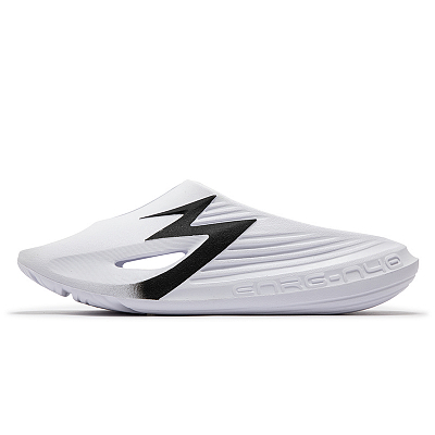 361° Abrasion Resistant Slide Slippers Men's White Black