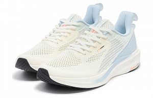 361° Cushioned Slip Resistant Low Top Running Shoes Men's White Blue 2 2986954