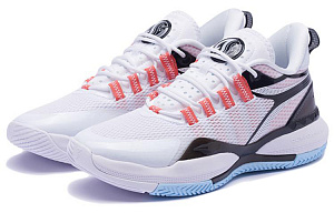 361° Slip Resistant Abrasion Resistant Low top Performance Basketball Shoes Men's White Black 2 2986969