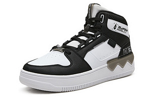 361° Thermal High Top Skateboard Shoes Women's White Black 1 2987020