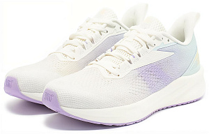 361° Anti-Slip And Wear-Resistant Breathable Low-Top Running Shoes Women's White Cyan Purple 2 2987059