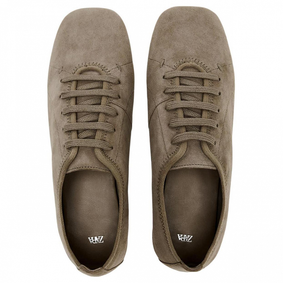 ZARA Casual Single Shoes Women's Gray купить в интернет-магазине Yoocart с быстрой доставкой по России.