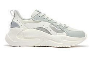 361° Slip-Resistant Low-Top Chunky Sneakers Women's White Gray 1 2987585