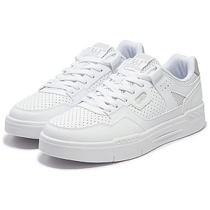 361° Slip-Resistant Cushioning Low-Top Skateboard Shoes Men's White Gray 1 2987616