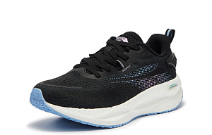 361° Speed Boost CQT Cushioning Anti-Slip And Wear-Resistant Low-Top Running Shoes Women's Black Blue 1 2987654