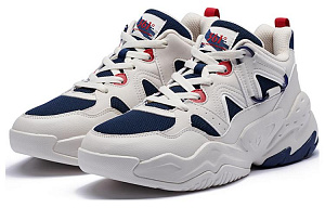 361° Anti Slip Wear Resistant Low Top Sports Casual Shoes Blue White 2 2987728