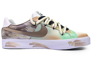 Nike Court Royale Tale Of The Forest Shadows Low top Skateboard Shoes Unisex Brown Green 2 2987754