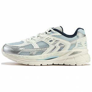 361° Abrasion Resistant Low Top Casual Shoes Women's White Blue