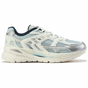 361° Abrasion Resistant Low Top Casual Shoes Women's White Blue 1 2987908