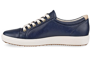 Ecco Soft 7 Low top Skateboard Shoes Women's Dark Blue