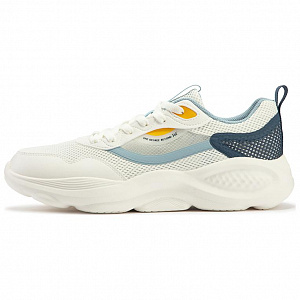 361° Abrasion Resistant Low top Casual Shoes Men's White Blue