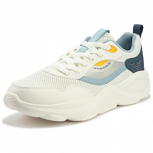 361° Abrasion Resistant Low top Casual Shoes Men's White Blue 1 2988012