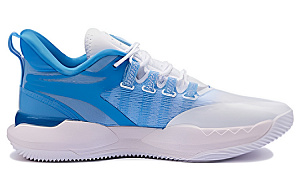 361° Slip Resistant Abrasion Resistant Low top Performance Basketball Shoes Men's White Blue 1 2988028