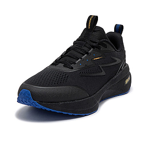 361° Popping Foam Anti Slip Wear Resistant Low Top Casual Running Shoes Men's Obsidian Black Blue 1 2988041